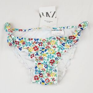 Zara Floral Bikini Bottom